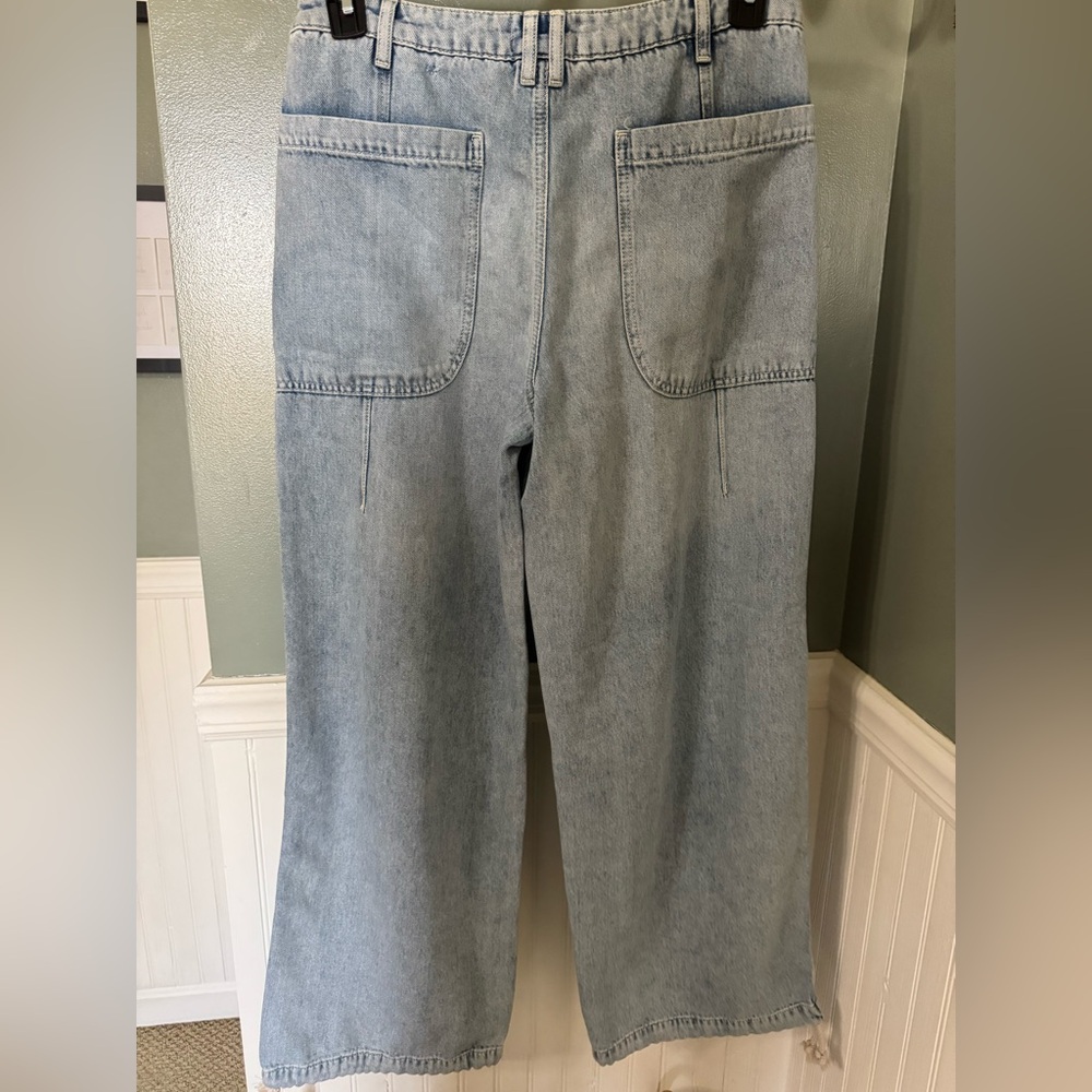 We The Free Light Blue Drawstring Jogger Jeans - Picture 9 of 12